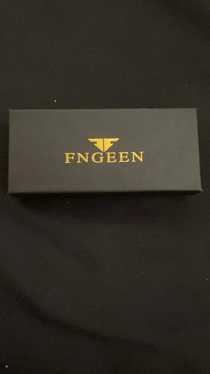 Fngeen Two Tone Black Watch - My Store