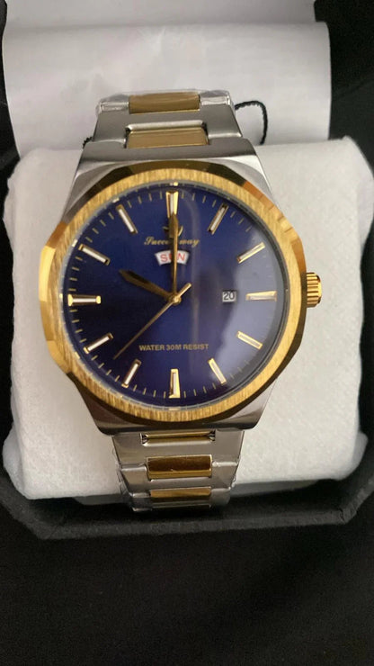 Success Way Circle Dial Watch(with Master lock) - My Store