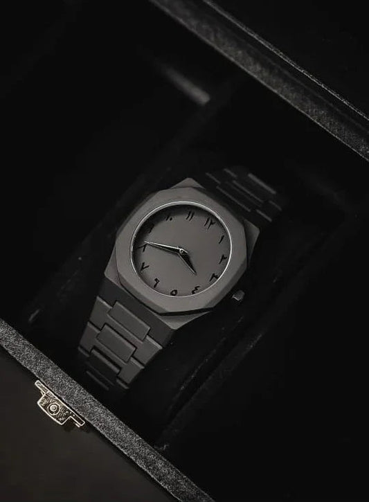 Black Arabic Aura Watch - My Store